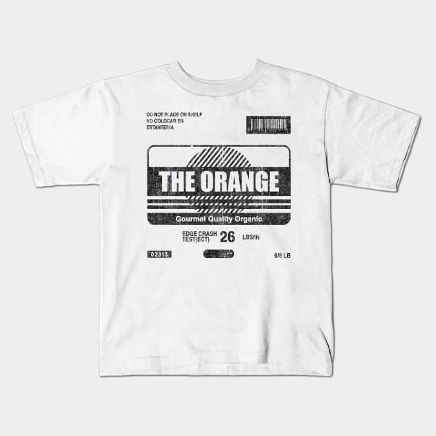 The Orange - MGS Cardboard Box Kids T-Shirt by huckblade